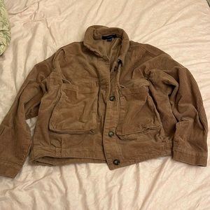 Forever 21 Brown Corduroy Shacket- Size Small